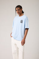 Grafik Baskılı Oversize T- shirt