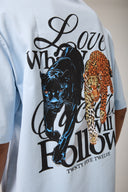 Grafik Baskılı Oversize T- shirt