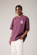 Grafik Baskılı Oversize T- shirt