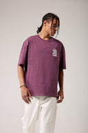 Grafik Baskılı Oversize T- shirt