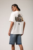 Grafik Baskılı Oversized T- shirt