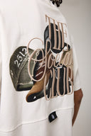 Grafik Baskılı Oversized T- shirt