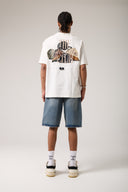 Grafik Baskılı Oversized T- shirt