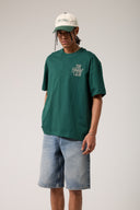 Grafik Baskılı Oversized T- shirt