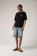 Jaguar Baskılı Oversized T- shirt