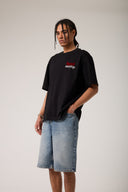 Jaguar Baskılı Oversized T- shirt