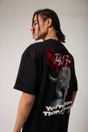 Jaguar Baskılı Oversized T- shirt