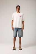 Jaguar Baskılı Oversized T- shirt