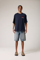 Jaguar Baskılı Oversized T- shirt