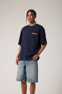 Jaguar Baskılı Oversized T- shirt