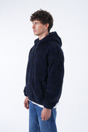 Kapüşonlu Oversize Teddy Mont