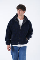 Kapüşonlu Oversize Teddy Mont