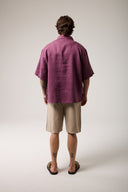 Kemerli Keten Şort