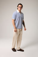 Keten Bel Bağlamalı Baggy Pantolon
