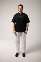 Keten Bel Bağlamalı Baggy Pantolon