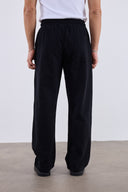 Keten Bel Bağlamalı Baggy Pantolon
