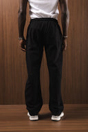 Keten Bel Bağlamalı Baggy Pantolon