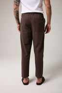 Keten Dokulu Regular Pantolon
