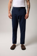 Keten Dokulu Regular Pantolon