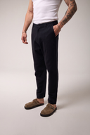Keten Dokulu Regular Pantolon