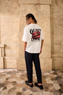 Keten Dokulu Regular Pantolon