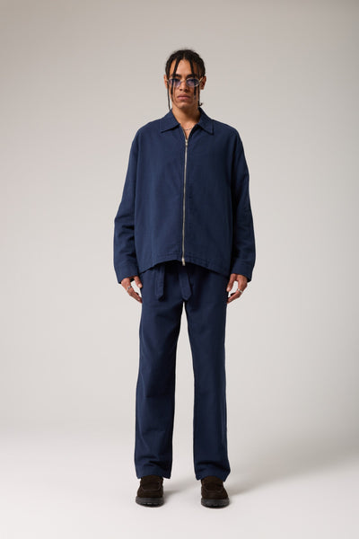 Keten Kemerli Baggy Pantolon
