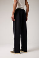 Keten Kemerli Baggy Pantolon