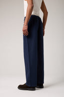 Keten Kemerli Baggy Pantolon