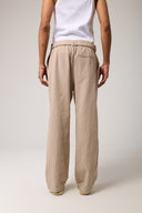 Keten Kemerli Baggy Pantolon