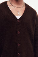 Loose Fit Düğmeli Hırka