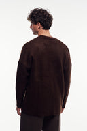 Loose Fit Düğmeli Hırka