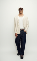 Loose Fit Düğmeli Hırka