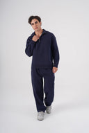 Loose Fit Yarım Fermuarlı Sweatshirt