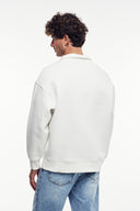 Loose Fit Yarım Fermuarlı Sweatshirt