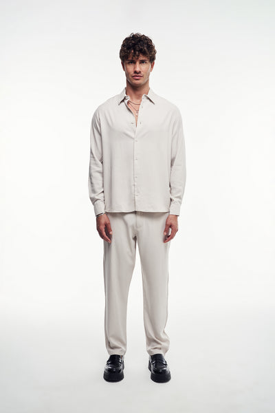Lyocell Karışımlı Regular Fit Gömlek