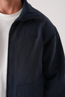 Nakışlı Oversize Bomber Ceket