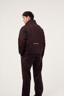 Nakışlı Yarım Fermuarlı Sweatshirt