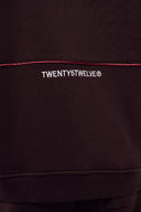 Nakışlı Yarım Fermuarlı Sweatshirt