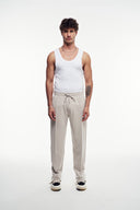 Nervür Dikiş Straight Fit Eşofman Altı