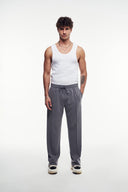 Nervür Dikiş Straight Fit Eşofman Altı