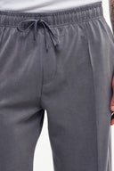 Nervür Dikiş Straight Fit Eşofman Altı