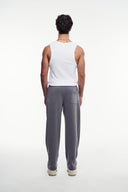 Nervür Dikiş Straight Fit Eşofman Altı