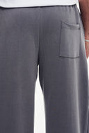 Nervür Dikiş Straight Fit Eşofman Altı