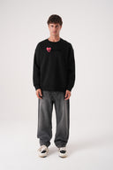 Noble Stance Baskılı Grafik Sweatshirt