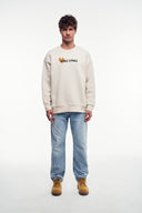 Noble Stance Baskılı Grafik Sweatshirt