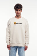 Noble Stance Baskılı Grafik Sweatshirt
