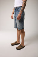 Oversıze Denim Şort