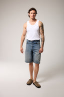 Oversıze Denim Şort