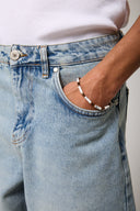 Oversıze Denim Şort