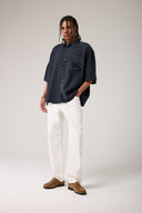 Oversize Kısa Kol Gömlek